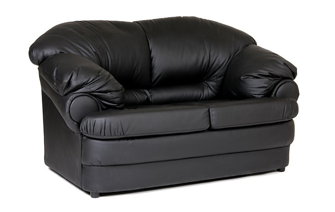 Прямой диван Релакс двухместный, экокожа в Пыть-Яхе - изображение 1